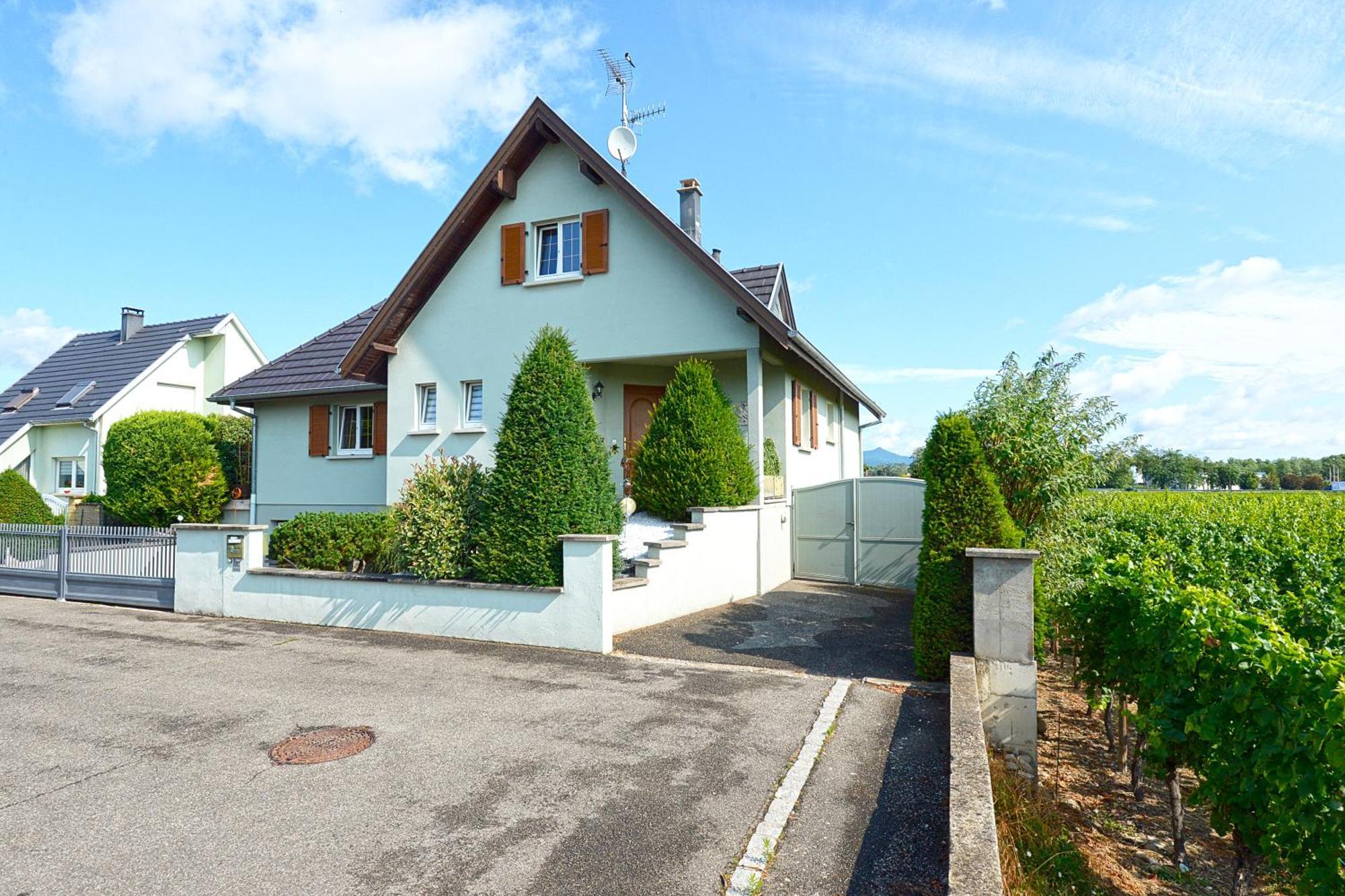 Bed and Breakfast Aux Pieds Des Vignes Ingersheim Esterno foto